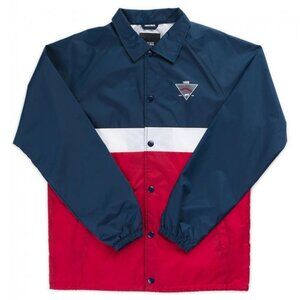 Red White and Blue Vans Torrey Bomber Jacket size L